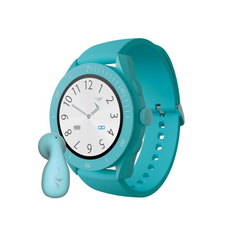 SMARTWATCH YOUNG LIGHT BLUE + EARBUDS - TECHMADE