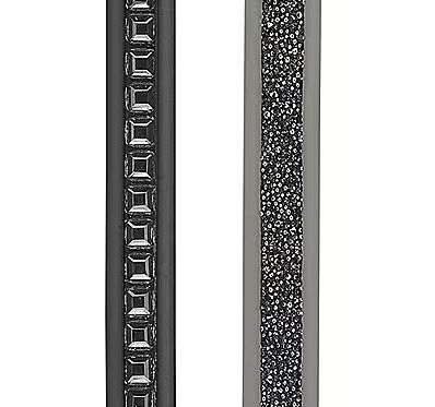 Due bracciali Rail in silicone personalizzati - HIP HOP