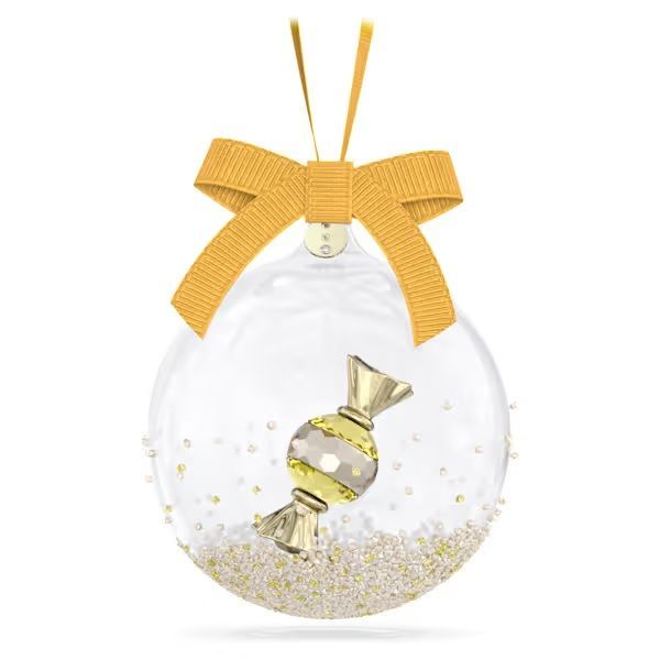 Holiday Cheers Dulcis Decorazione Pallina Gialla - SWAROVSKI