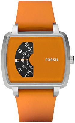 Orologio al quarzo arancione - FOSSIL