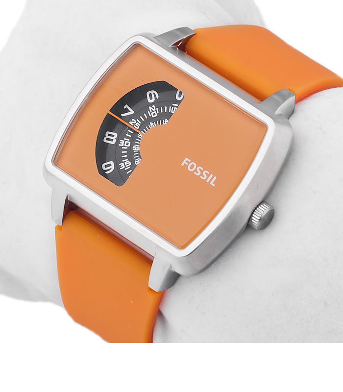 Orologio al quarzo arancione - FOSSIL