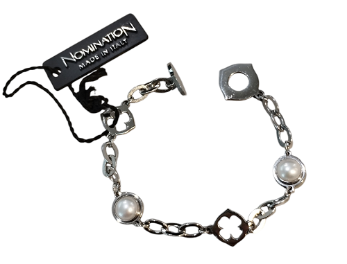 Bracciale acciaio con perla - NOMINATION