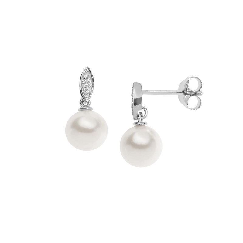Orecchini di Perle e Diamanti - COMETE