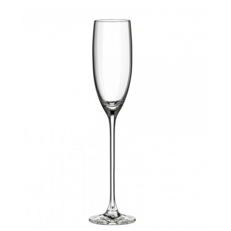 Coppia di Calici Flute per Champagne, Spumante o prosecco 12 cl - RCR