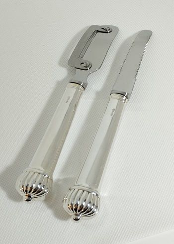 SET POSATE DA TARTUFO IN ARGENTO - CESA 1882