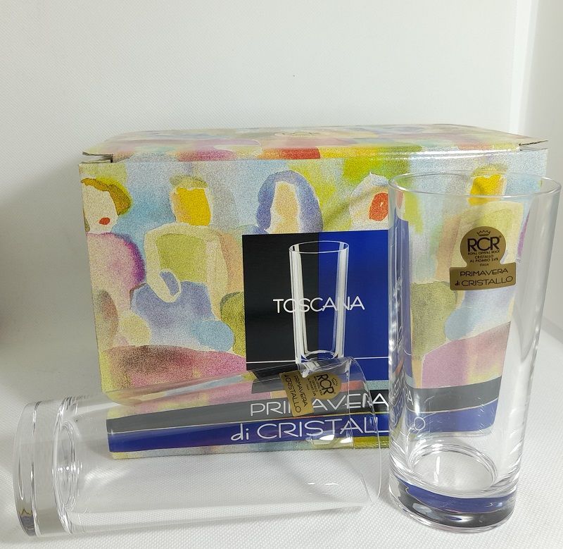 Bicchiere in cristallo 6 pz - RCR Bicchiere in cristallo 6 pz - RCR