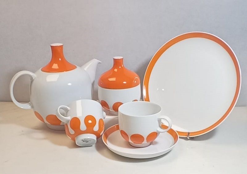 Servizio da thè in porcellana 27 PZ -ROSENTHAL Servizio da thè in porcellana 27 PZ -ROSENTHAL