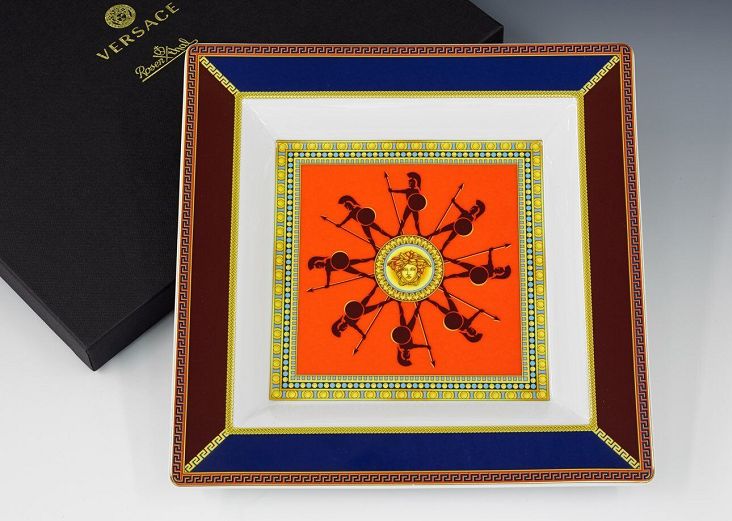 Svuotatasche in Porcellana Iconic Heroes 22 cm - ROSENTHAL VERSACE Svuotatasche in Porcellana Iconic Heroes 22 cm - ROSENTHAL VERSACE