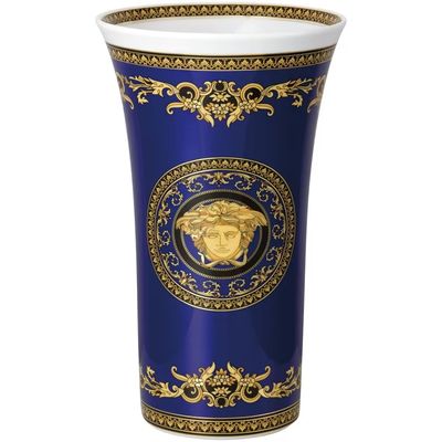 Vaso Medusa Blue 34 cm - ROSENTHAL VERSACE Vaso Medusa Blue 34 cm - ROSENTHAL VERSACE