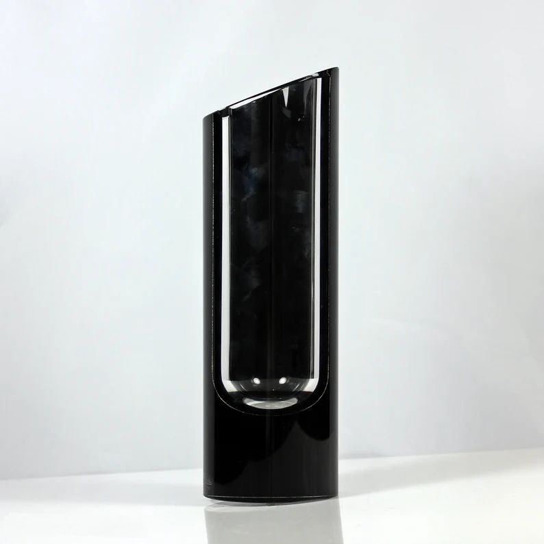 Vaso in cristallo Blockglas Black Edition 21 cm - ROSENTHAL STUDIO LINE Vaso in cristallo Blockglas Black Edition 21 cm - ROSENTHAL STUDIO LINE