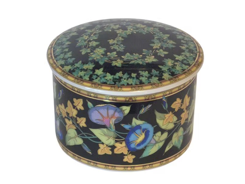 Scatola in porcellana Gold Ivy - ROSENTHAL VERSACE