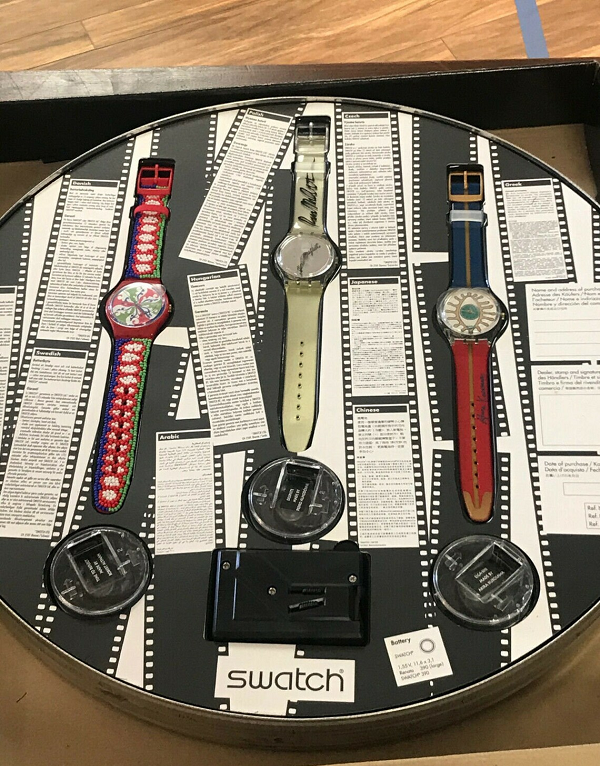 SWATCH SPECIAL BOX CINEMAPACK - 100 YEARS OF CINEMA SET - SWATCH