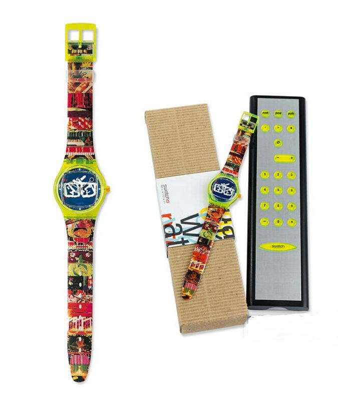 Swath Special 1996 - Zapping BY Nam Jun paik - SWATCH
