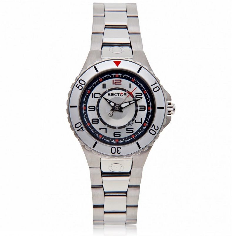 Orologio 175 lady 3h silver dial/braccialet - SECTOR