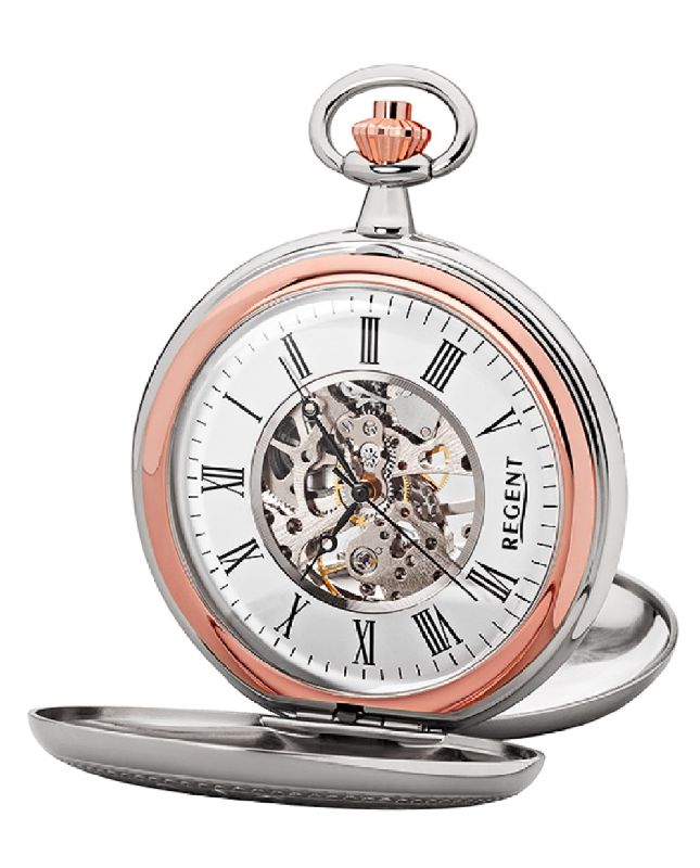 Orologio da tasca meccanico bicolore - REGENT