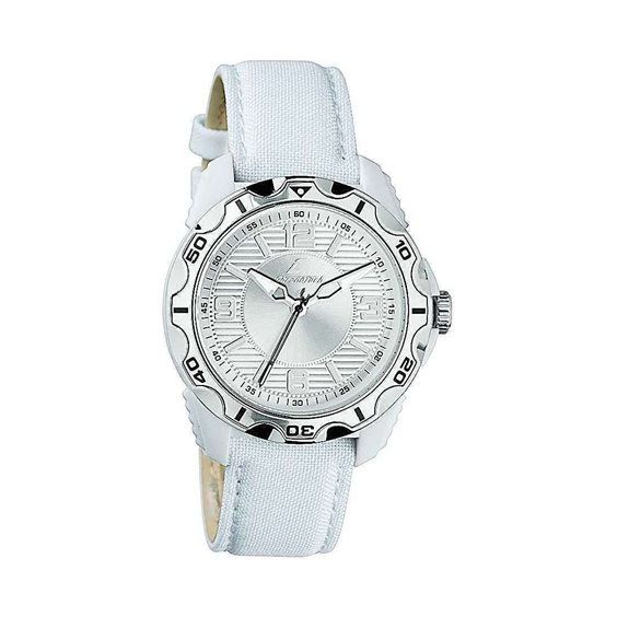 Orologio cinturino pelle bianco - CHRONOTECH