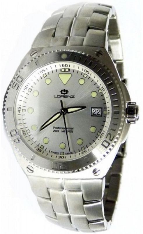 Orologio in acciaio collezione Aquitania sub professional - LORENZ
