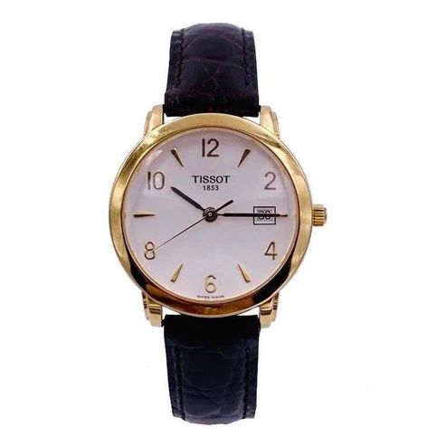 Orologio in pelle, cassa oro 18 kt - TISSOT