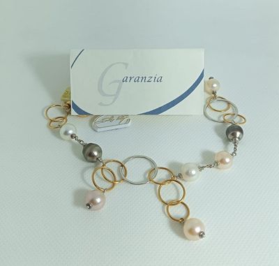 Bracciale in oro 18kt e Pietre Naturali - SILVIA KELLY