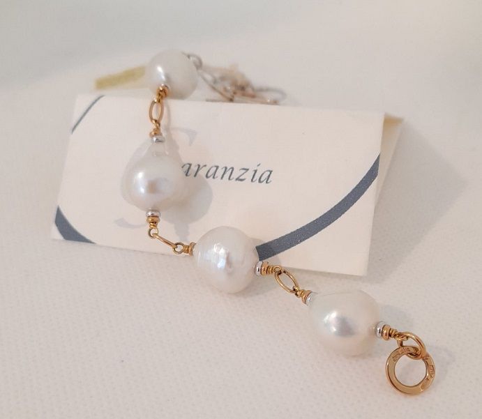 Bracciale in oro 18kt e Pietre Naturali - SILVIA KELLY