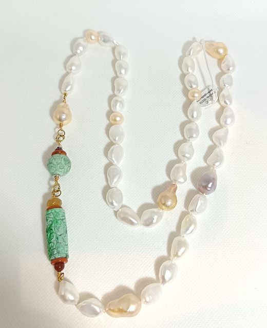 Collana in Oro 18kt e Pietre Naturali - SILVIA KELLY