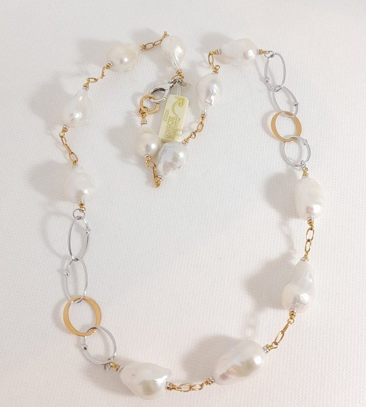 Collana in Oro 18kt e Pietre Naturali - SILVIA KELLY