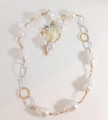 Collana in Oro 18kt e Pietre Naturali - SILVIA KELLY