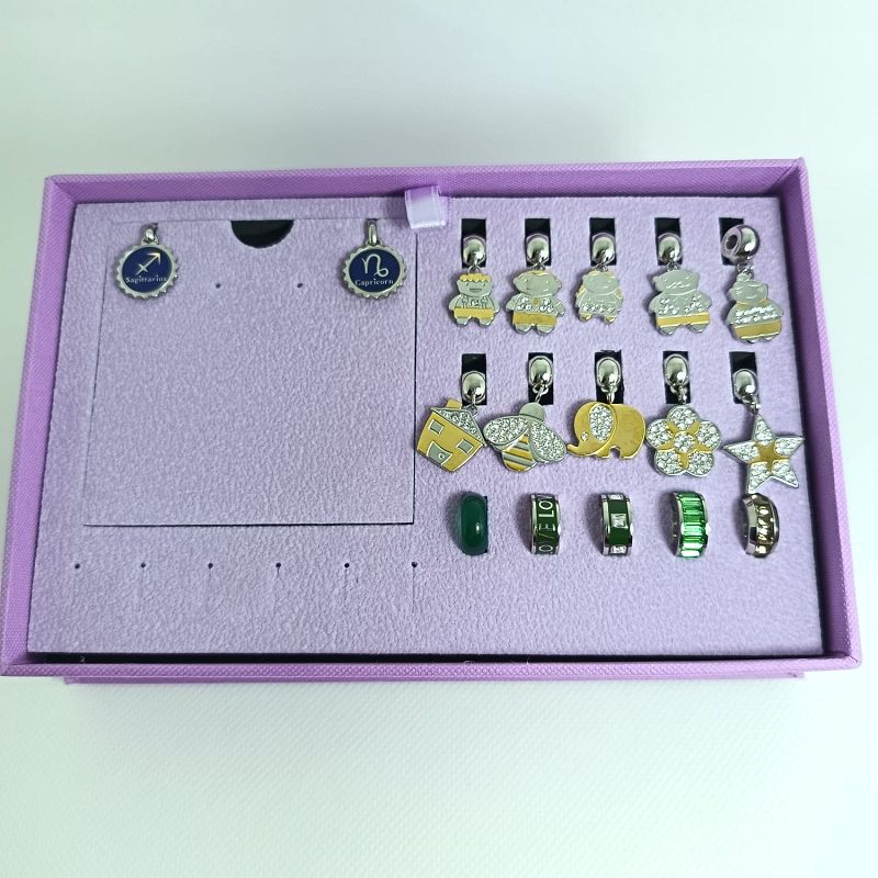 Set Charm vari per bracciale e collana Tres Jolie - BROSWAY