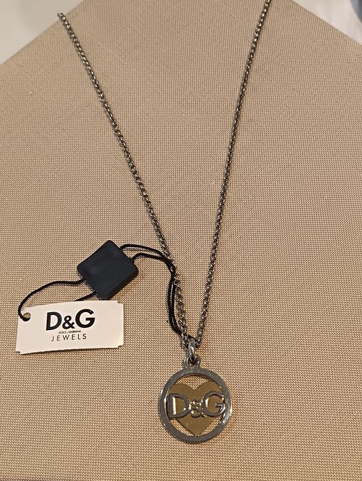 Collana in acciaio con pendente - DOLCE & GABBANA