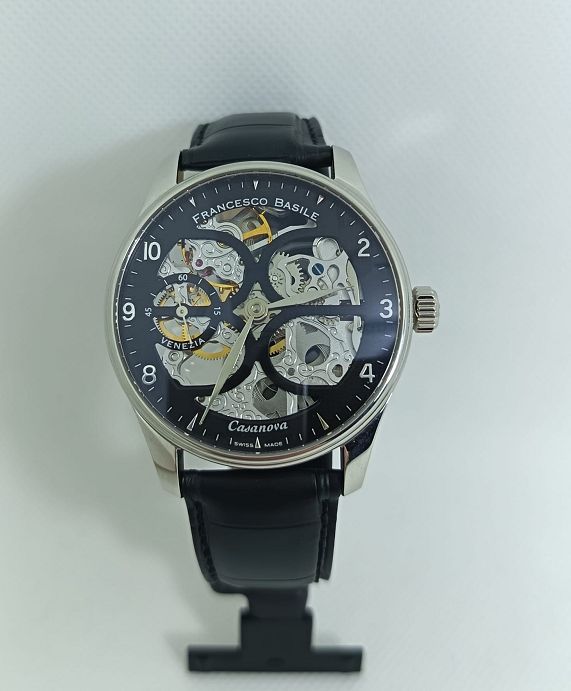 Orologio automatico cassa acciaio 40 mm modello Casanova - FRANCESCO BASILE