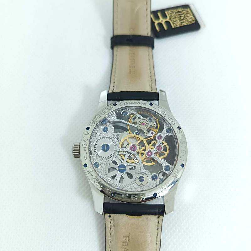 Orologio automatico cassa acciaio 40 mm modello Casanova - FRANCESCO BASILE