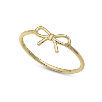 Anello Oro Giallo Fiocco - AMBROSIA Anello Oro Giallo Fiocco - AMBROSIA