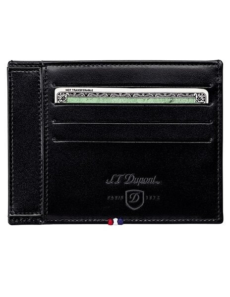 Porta-carta d’identità e portacarte di credito Line D liscio nero - S.T.DUPONT Porta-carta d’identità e portacarte di credito Line D liscio nero - S.T.DUPONT