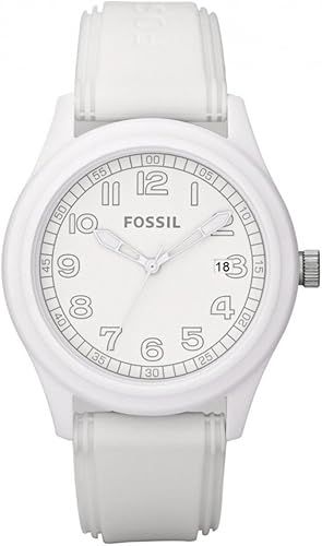 Orologio silicone Bianco 43 mm - FOSSIL Orologio silicone Bianco 43 mm - FOSSIL