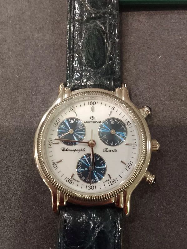 Orologio Chronograph vintage anni '90 al quarzo - LORENZ