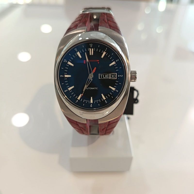 Orologio automatico in caucciù rosso - PZERO TEMPO PIRELLI