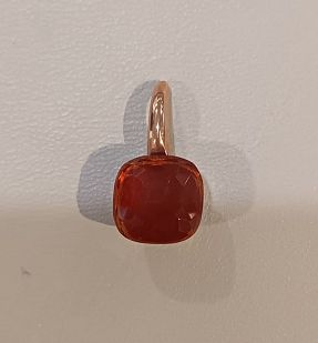 Pendente in oro rosa 18 kt e madeira - LABRIOLA