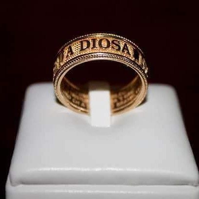 Anello A Diosa 9 kt - ROSAS Anello A Diosa 9 kt - ROSAS