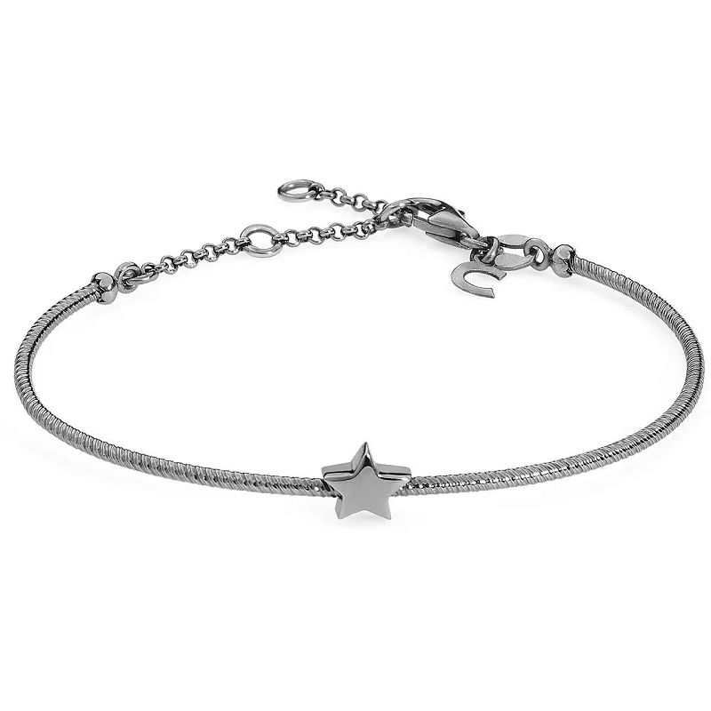 Bracciale Rigido in Argento 925 brunito - COMETE Bracciale Rigido in Argento 925 brunito - COMETE