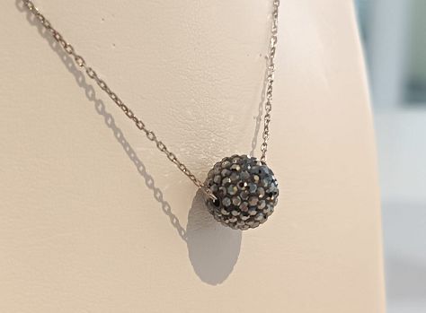 Collana in argento e cristalli grigi - STROILI GIOIELLI Collana in argento e cristalli grigi - STROILI GIOIELLI