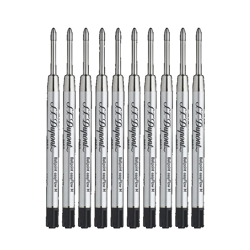 Box 10 ricariche, Penna a sfera blu - S.T.DUPONT