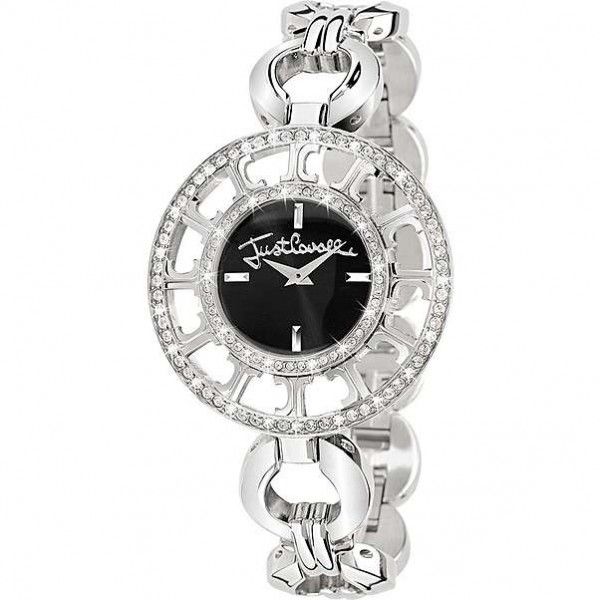 Orologio Multilogo nero - JUST CAVALLI