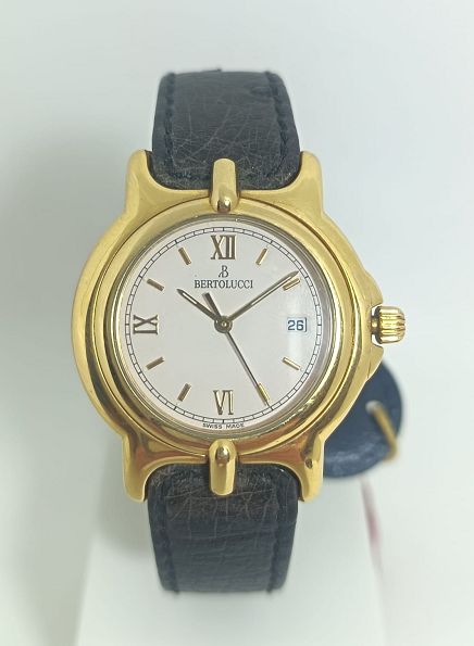 Orologio al quarzo , cassa in oro 18 kt - BERTOLUCCI