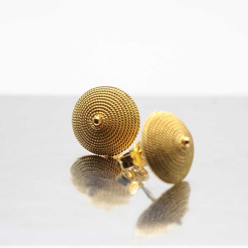 Orecchini in oro 18 kt con corbula da 1,1 cm - PILLITU