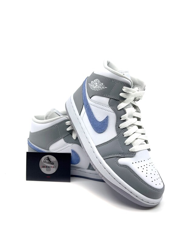 Jordan 1 Mid Wolf Grey Aluminum (W)