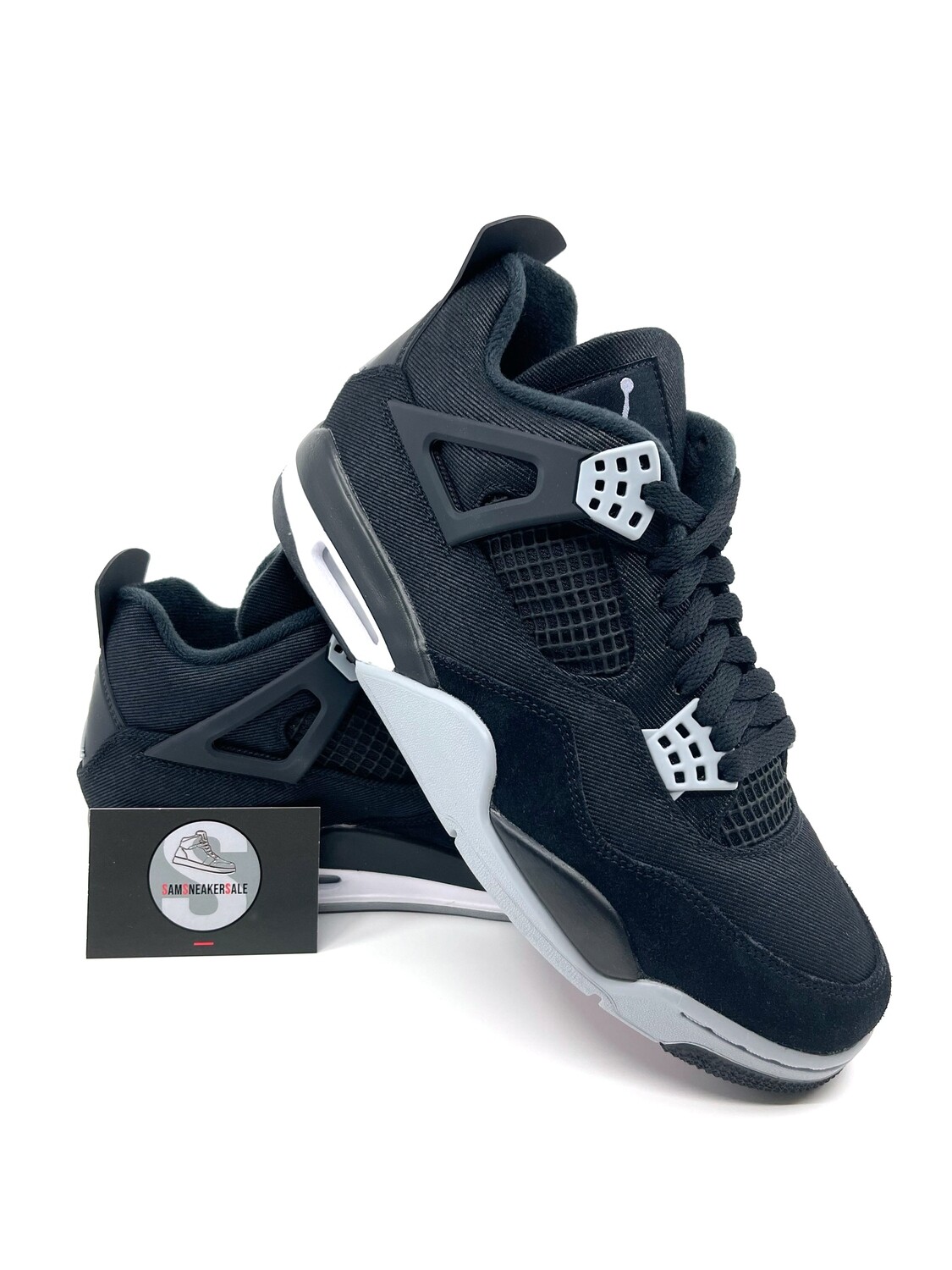 Jordan 4 Retro SE Black Canvas
