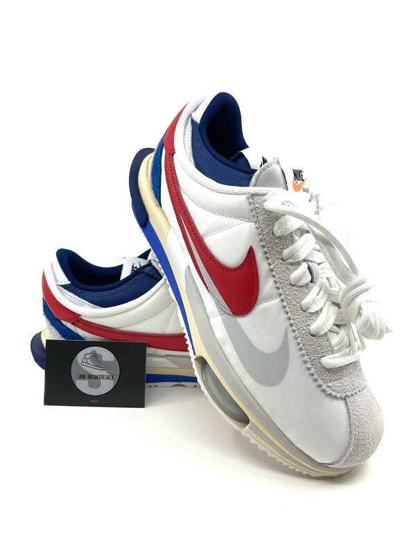 Nike Zoom Cortez SP sacai White University Red Blue
