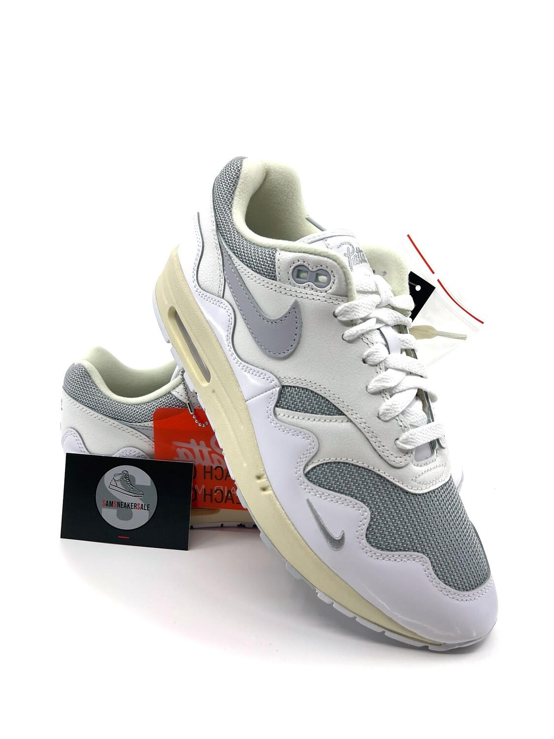 Nike Air Max 1 Patta Waves White