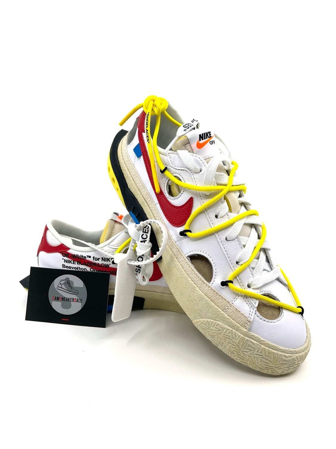 Nike Blazer Low Off-White University Red