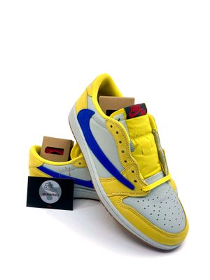 Jordan 1 Retro Low OG SP Travis Scott Canary